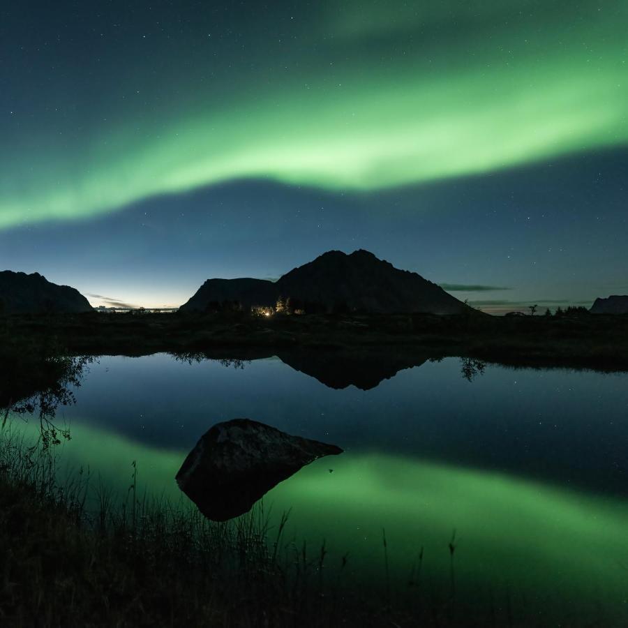 New! Luxury Cabin In Beautiful Lofoten Kleppstad エクステリア 写真