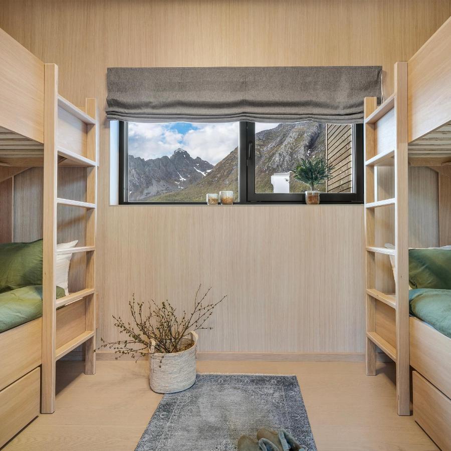 New! Luxury Cabin In Beautiful Lofoten Kleppstad エクステリア 写真